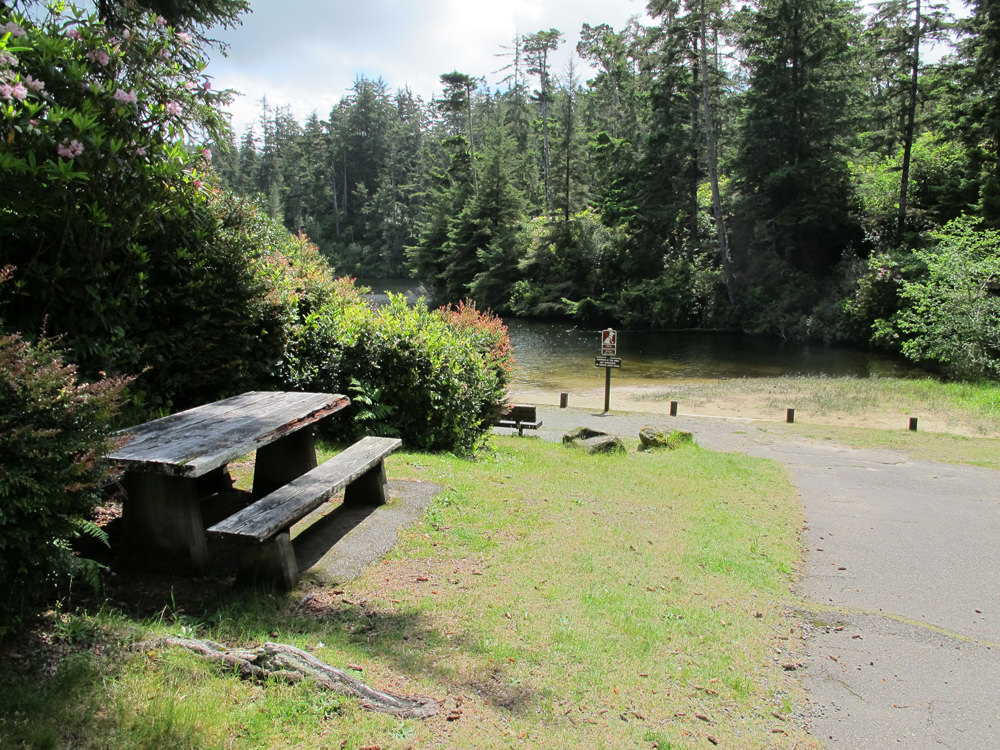 Lake Marie Umpqua Lighthouse State Park, Oregon Coast
