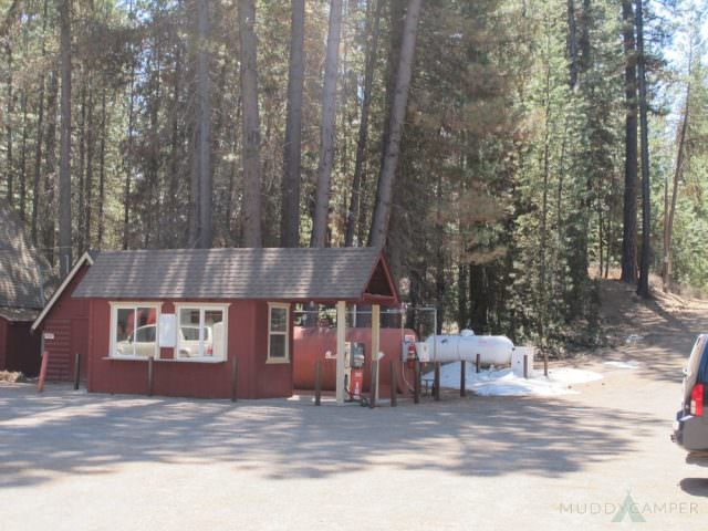 Gas Station at Resort