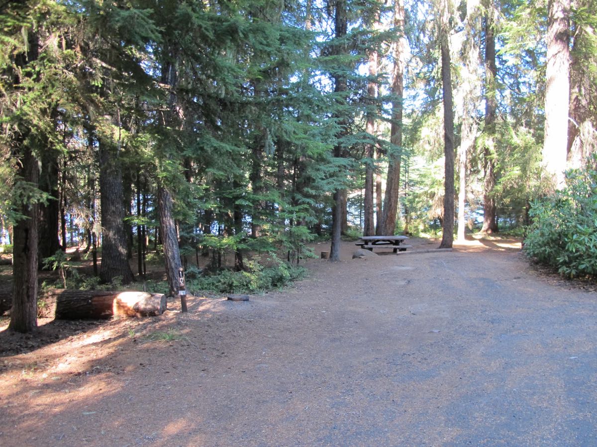 Oak Fork Campground Timothy Lake, Oregon Mt. Hood National Forest