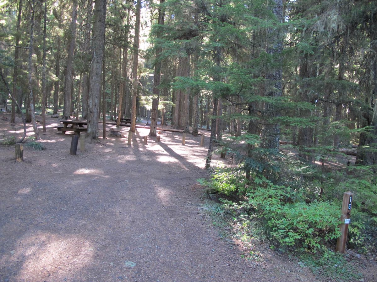 Oak Fork Campground Timothy Lake, Oregon Mt. Hood National Forest