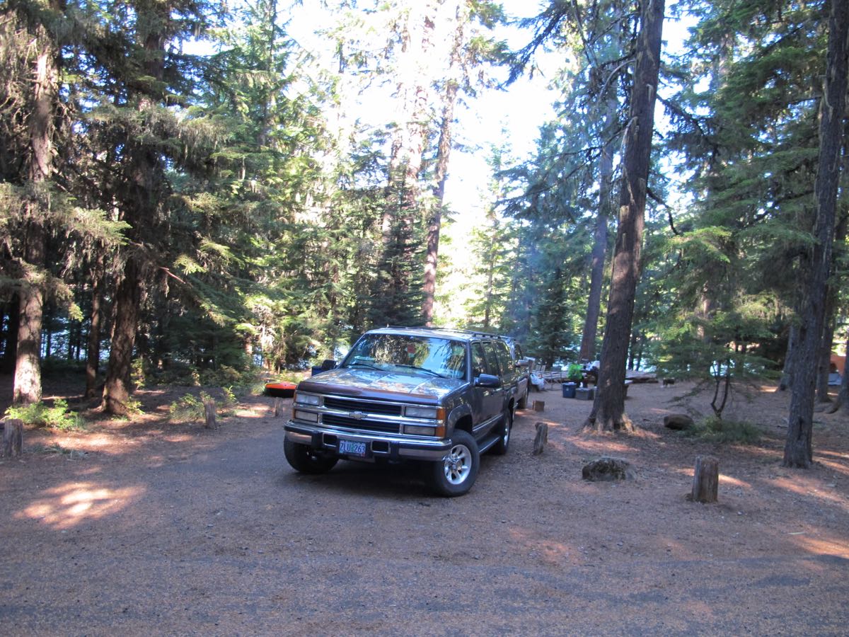 Oak Fork Campground Timothy Lake, Oregon Mt. Hood National Forest