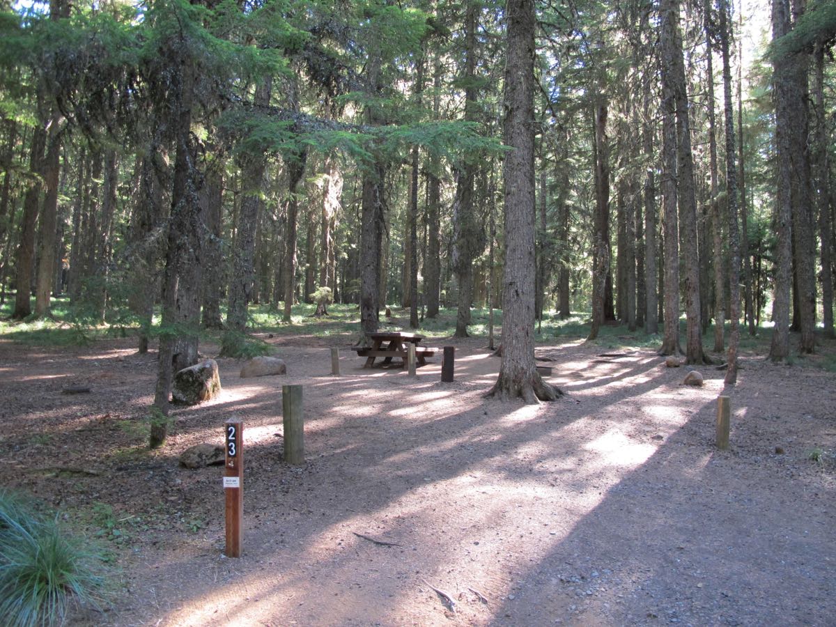 Oak Fork Campground Timothy Lake, Oregon Mt. Hood National Forest