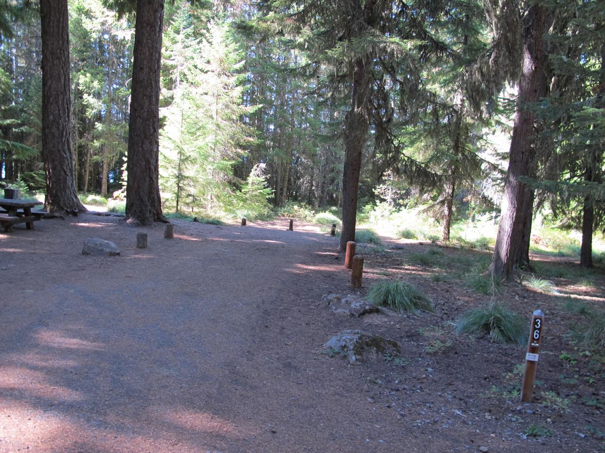 Oak Fork Campground Timothy Lake, Oregon Mt. Hood National Forest