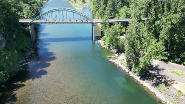 Clackamas River at Barton Park Clackamas River at Barton Park