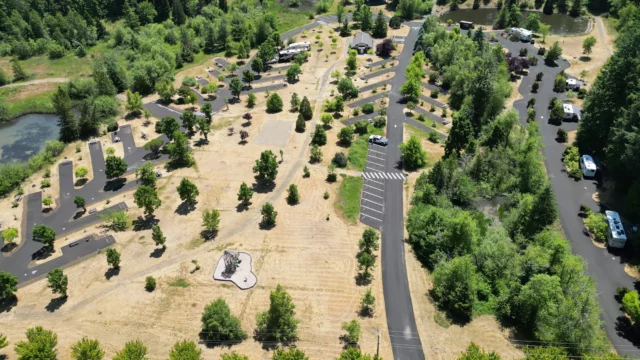 Barton Park Aerial East Loop