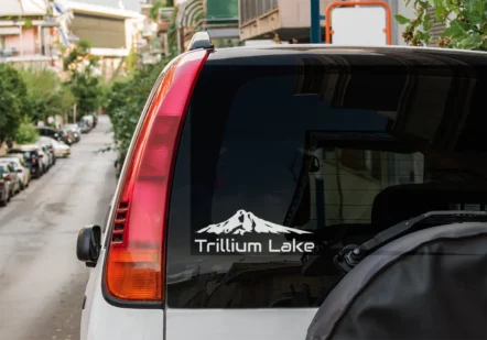 Trillium Lake Mt. Hood Decal - Image 2